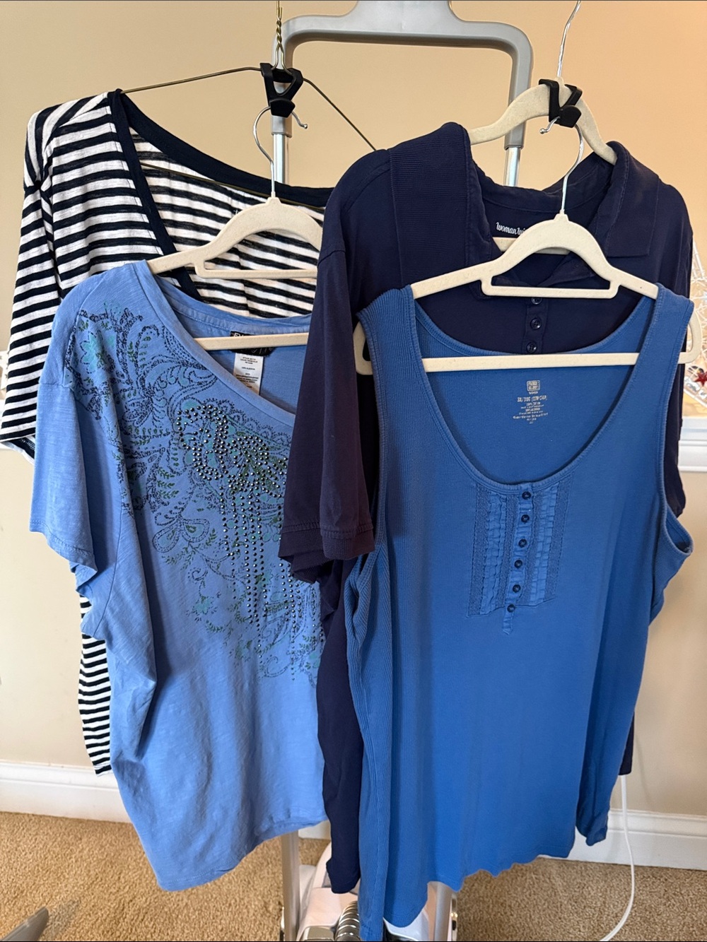 Blue shirt Bundle 3x size